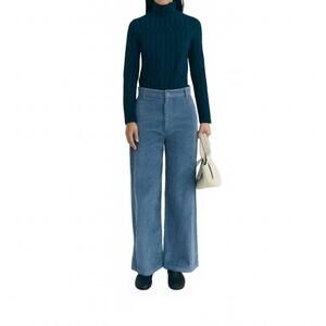 NEW THINKING MU karina cord trousers in blue